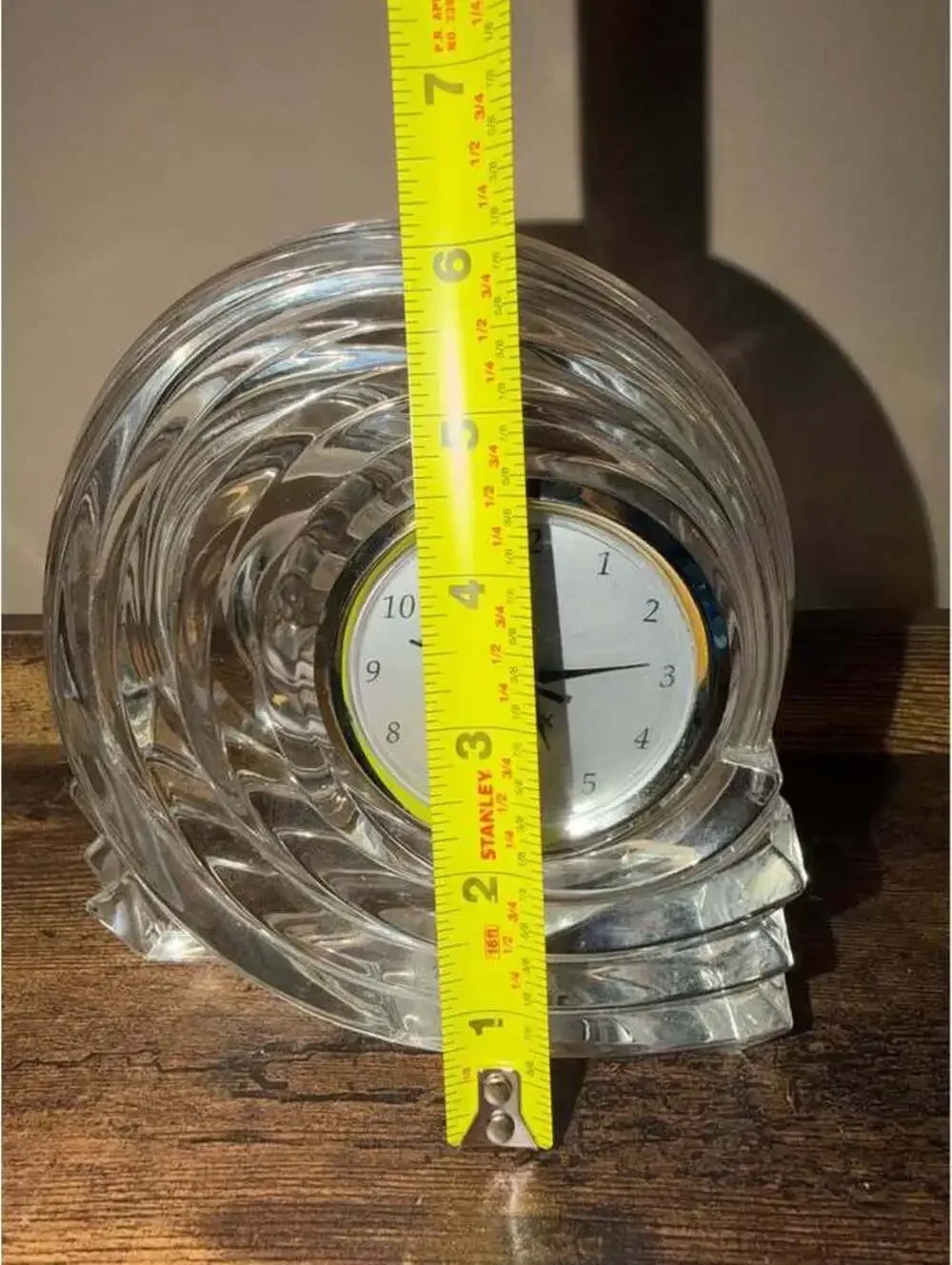 Lenox Crystal Desk Clock